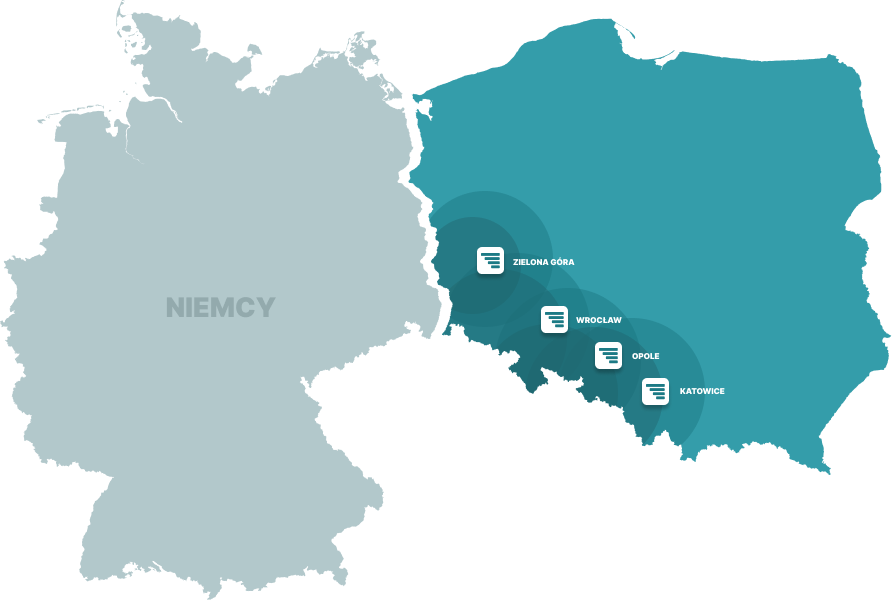 Busy do Niemiec, przewóz osób, transport pracowniczy - Sandrex Skąd wyruszamy? Busy do Niemiec Sandrex